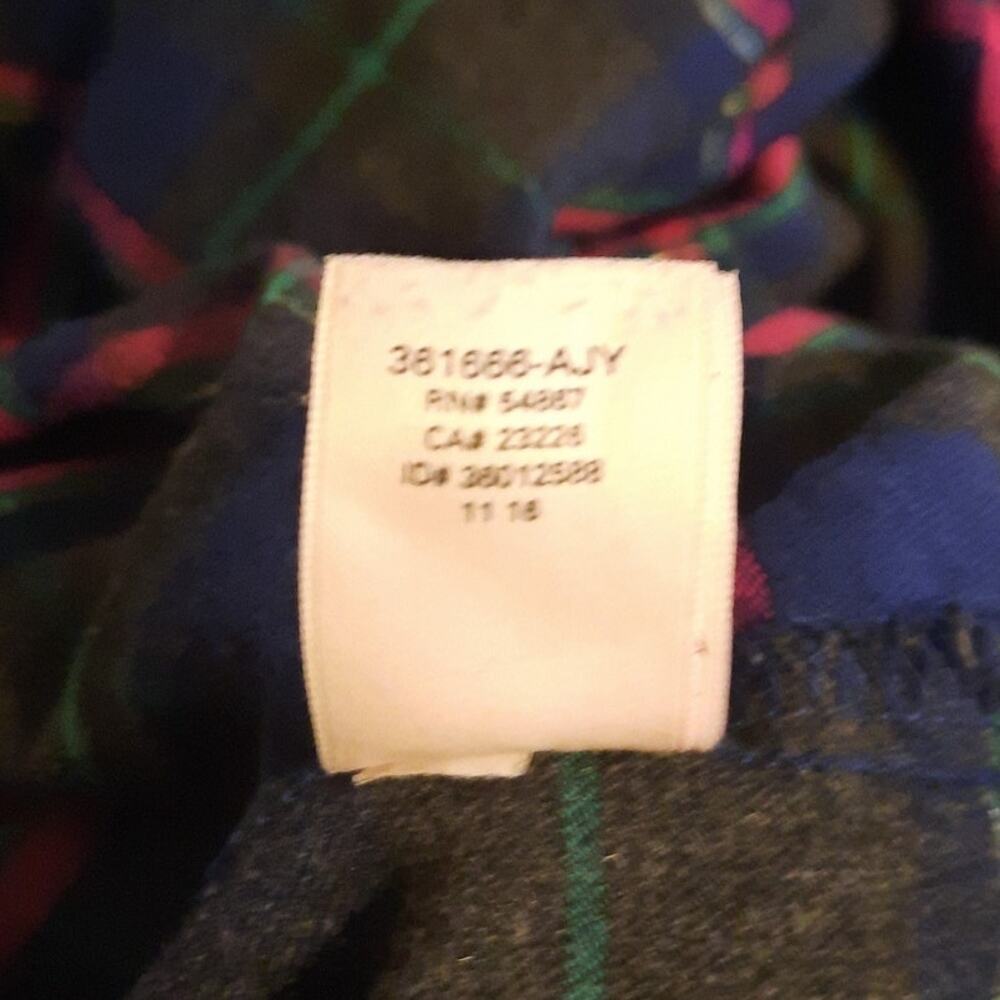 Victorias Secret Plaid Romper Sleepwear Cozycore Loungewear Fall Medium - Picture 15 of 15